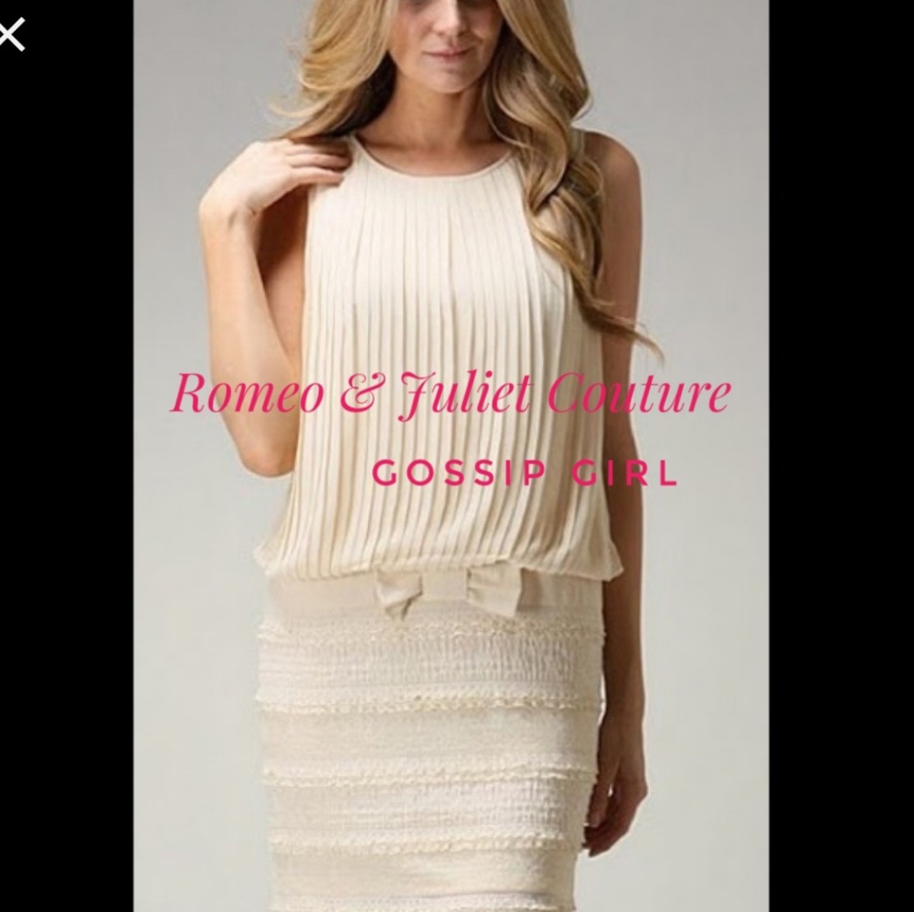Romeo & Juliet Couture Gossip Girl lace dress M